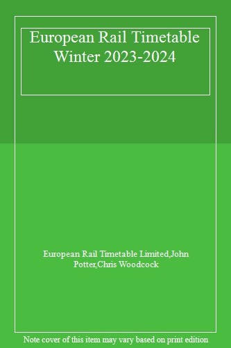 European Rail Timetable Spring 2026