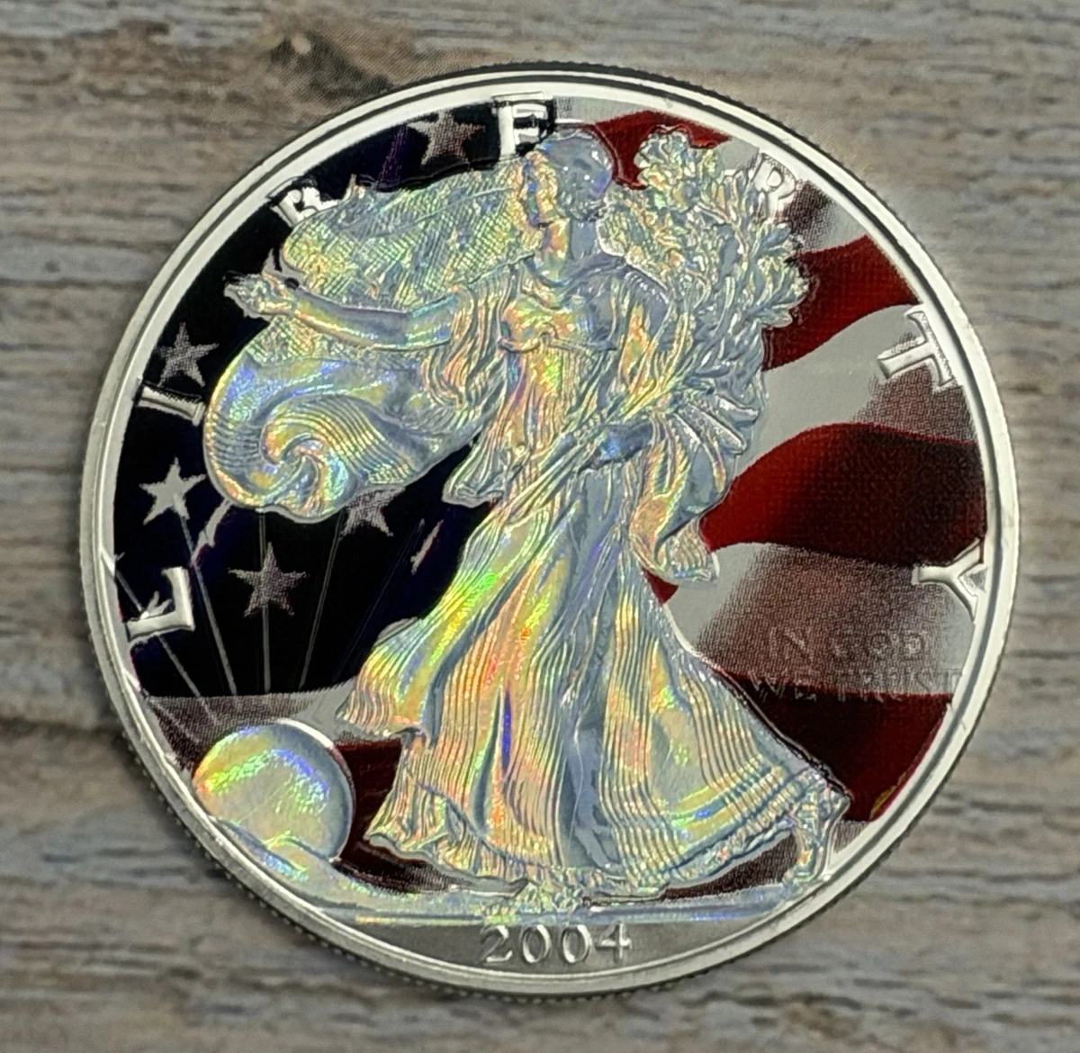 Colorized Silver Eagle for sale | eBay