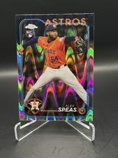 2024 Topps Chrome Update Series - Alex Speas #USC175 RayWave Refractor (RC)