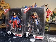 McFarlane Toys DC Direct SUPERBOY Page Punchers SUPERBOY Platinum Chase Figure