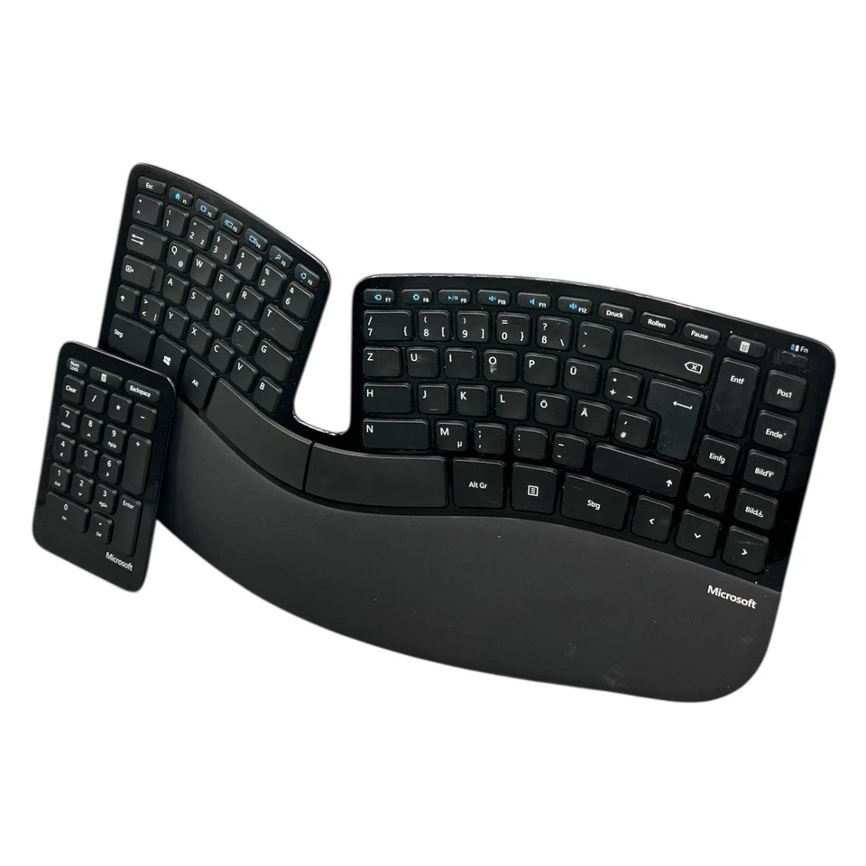 Microsoft Sculpt Tastatur Ergonomisch Kabellos Number Keypad QWERTZ Layout Ergo - Bild 4 von 4