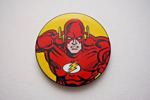 DC Comics The Flash Limited Edition 2001 Ceramic Coaster / Wall Art