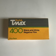 Kodak TMAX 400 120 B W Film Pro-Pack 4 Rolls Sealed Exp 1/1993