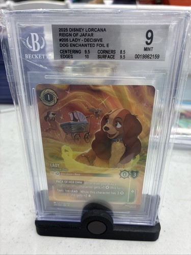 Lady - Decisive Dog graded BGS 9 for sale on eBay