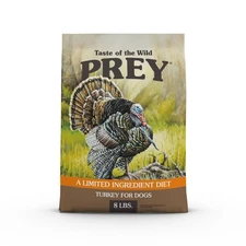 Taste of The Wild Prey Turkey Limited Ingredient Dry Dog Food 8 lb - Sensitive S