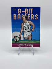 Topps 2025-26 Larry Bird Boston Celtics 8-Bit Ballers Insert Card #8B-25