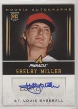 2013 Panini Pinnacle Rookie Auto Shelby Miller #SM Auto 0l2