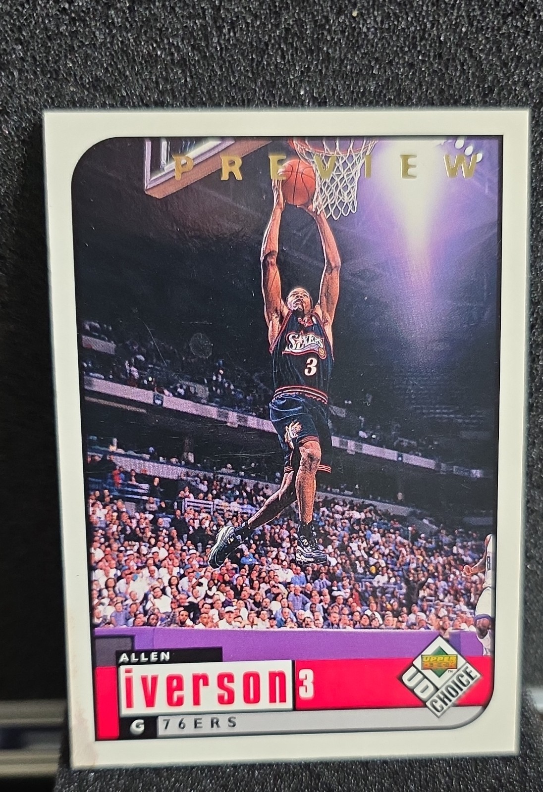 1998-99 Upper Deck UD Choice Preview - Allen Iverson #105