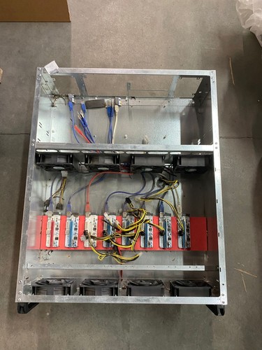 Mining GPU RACK Case PC Server fur 8 karten, RIG 10 - Bild 7 von 16