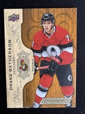 2018-19 Upper Deck Engrained Rookie #84 Drake Batherson RC 199/299 Rookie