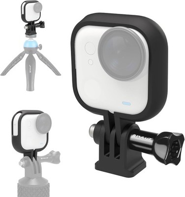 PULUZ Protective Frame Mount Cage Tripod Base Adapter for Insta360 GO
