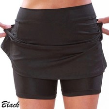 Fashion Womens Athletic Tennis Golf Skirt Shorts Ladies Running Workout Skort UK