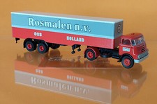 Brekina 85232 DAF DO 2000 Koffer-SZ Rosmalen grau/rot 1957 1:87 NEU Modell
