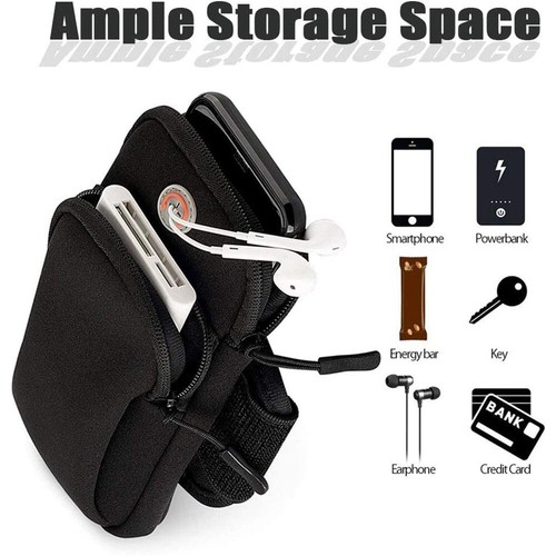 Universal Running Armband Phone Case Holder - High Quality Phone Bag - Jogging - Picture 5 of 11