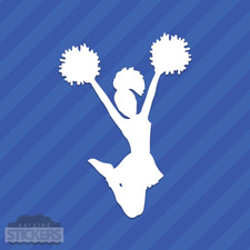Cheerleader Cheerleading Vinyl Decal Sticker