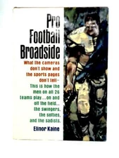 Pro Football Broadside (Elinor Kaine - 1969) (ID:21890)
