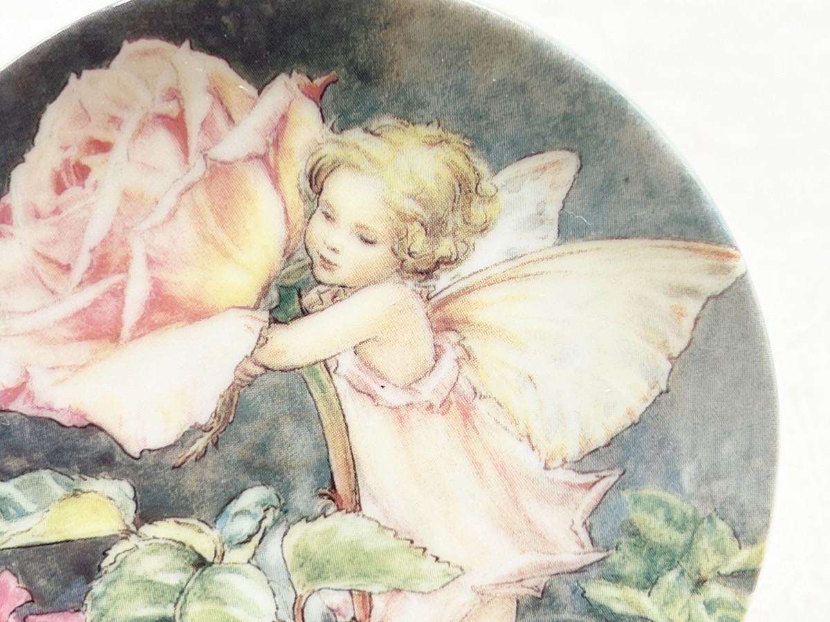  Worcester - THE ROSE FAIRY オーバル　プレート Royal Worcester - THE ROSE FAIRY オーバル プレートの通販 by