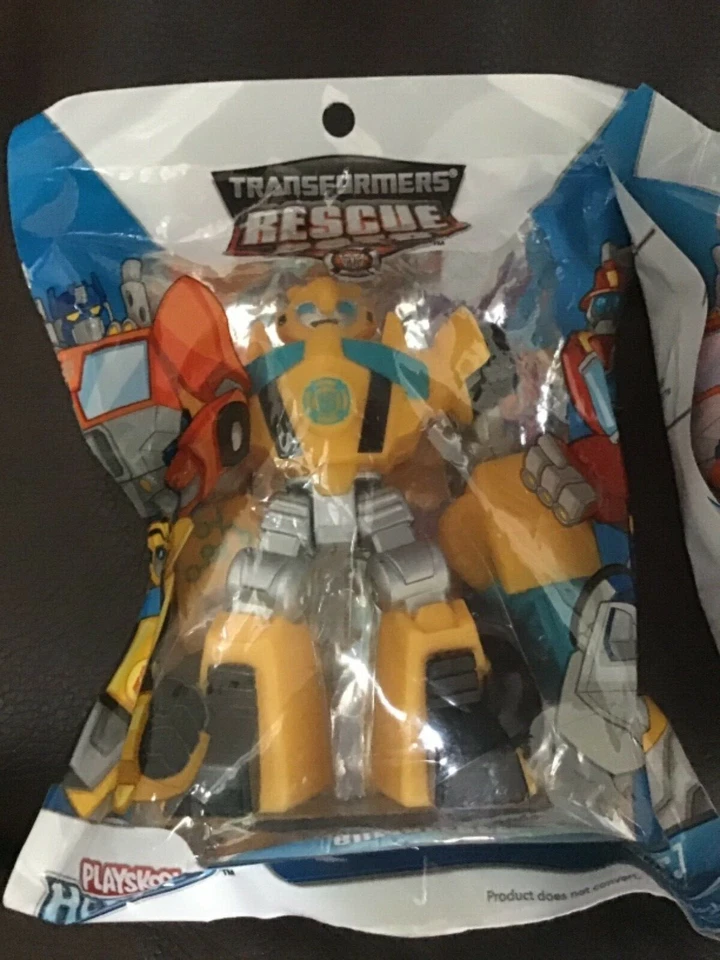 BOTS DE RESCATE PLAYSKOOL HEROES TRANSFORMERS 3,5 PULGADAS HEATWAVE & BUMBLEBEE Foto 4 de 4