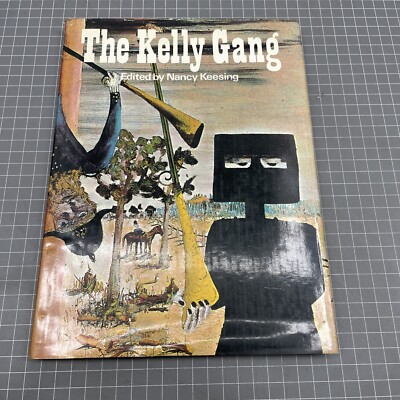 ORIGINAL VINTAGE RETRO ILLUSTRATED Kelly Gang Ned Bushranger Keesing Art Cafe