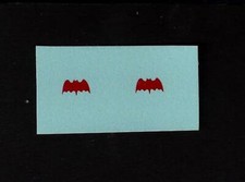 CORGI 267 BATMOBILE TRANSFERS/DECALS