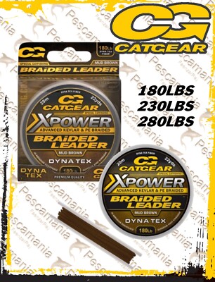 Geflochtener Catgear XPOWER Geflochtener Vorfach 180-230-280 LBS