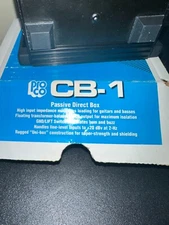 Pro Co CB-1 Direct Box Stagemaster Series / Original box 
