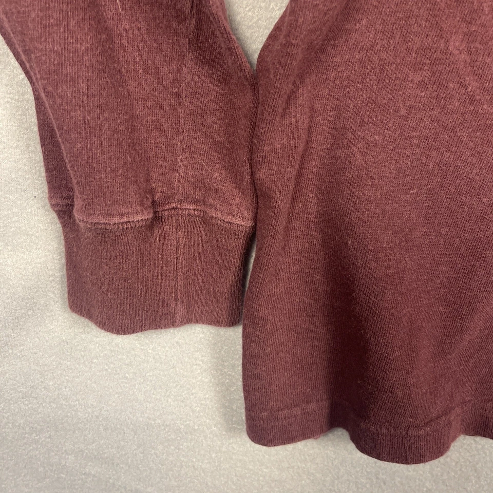 VTG Polo Ralph Lauren Sweater Men’s XL Wool MaroonStriped Embroidered Preppy - Image 4 of 4