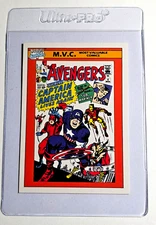 1990 Marvel Comics Trading Cards * M.V.C * Avengers #4