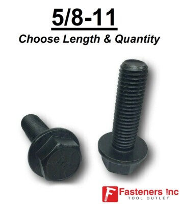 #ad #ad 5 8 11 Grade 8 Flange Frame Bolt Black Phosphate amp; Oil All Sizes amp; Qty#x27;s 5 8quot; $137.52