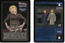 WWE RAW DEAL - 2X Card Mae Young LOT *FREE SHIPPING* FOILS