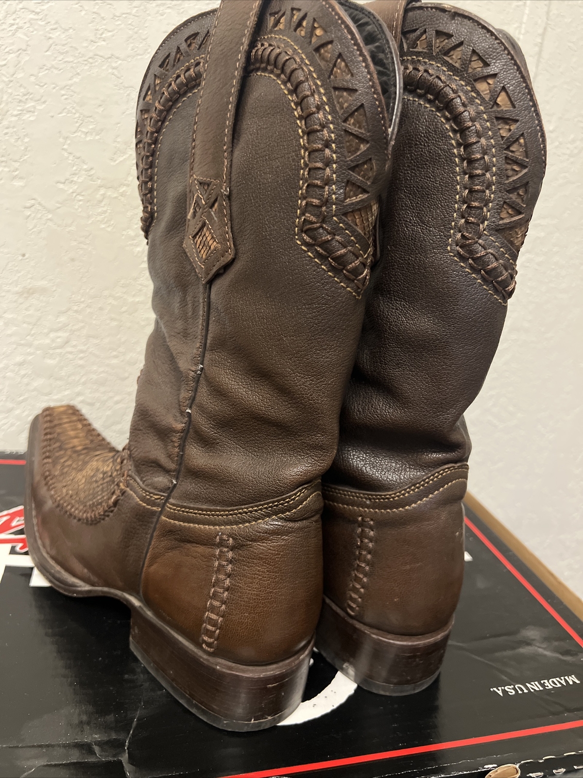 Python Cowboy Western Boots - Handmade Authentic … - image 4