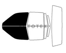 PreCut Film Front Two Door Windows Any Tint Shade For Lincoln Town Car 1990-1994