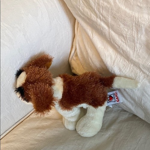 Ganz Lil' Kinz St. Bernard Puppy Dog Plush Stuffed Animal Toy HS012 No Code 8" - Picture 4 of 9