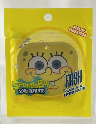 SpongeBob SquarePants Car Air Freshener Feelin Fineapple Pineapple Card NIP 