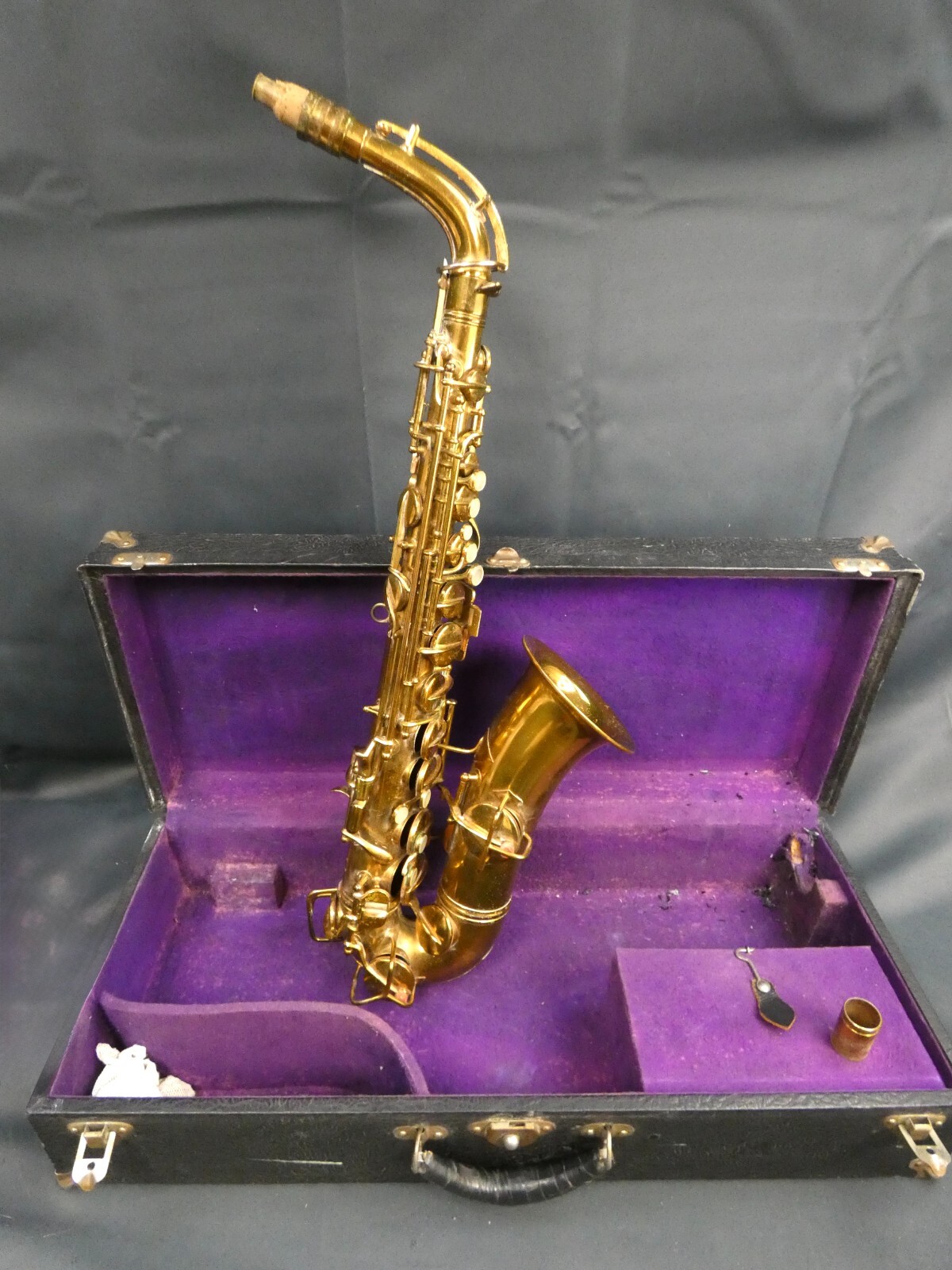 Vintage C.G. Conn Chu Berry Low Pitch Alto Sax