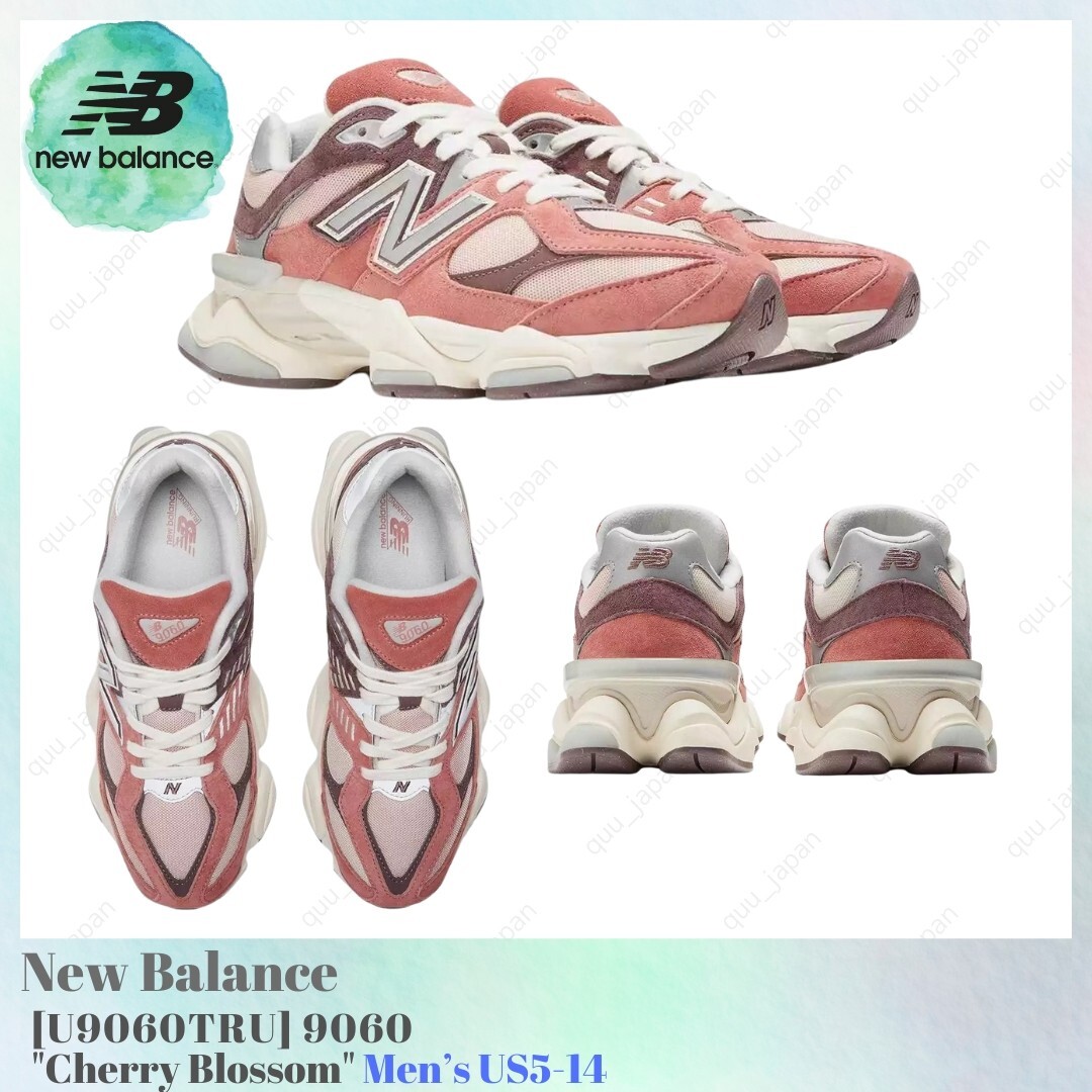 ニューバランス　New Balance U9060TRU チェリーブロッサム New Balance 9060 Cherry Blossom U9060TRU Men's US5-14 NEW | eBay