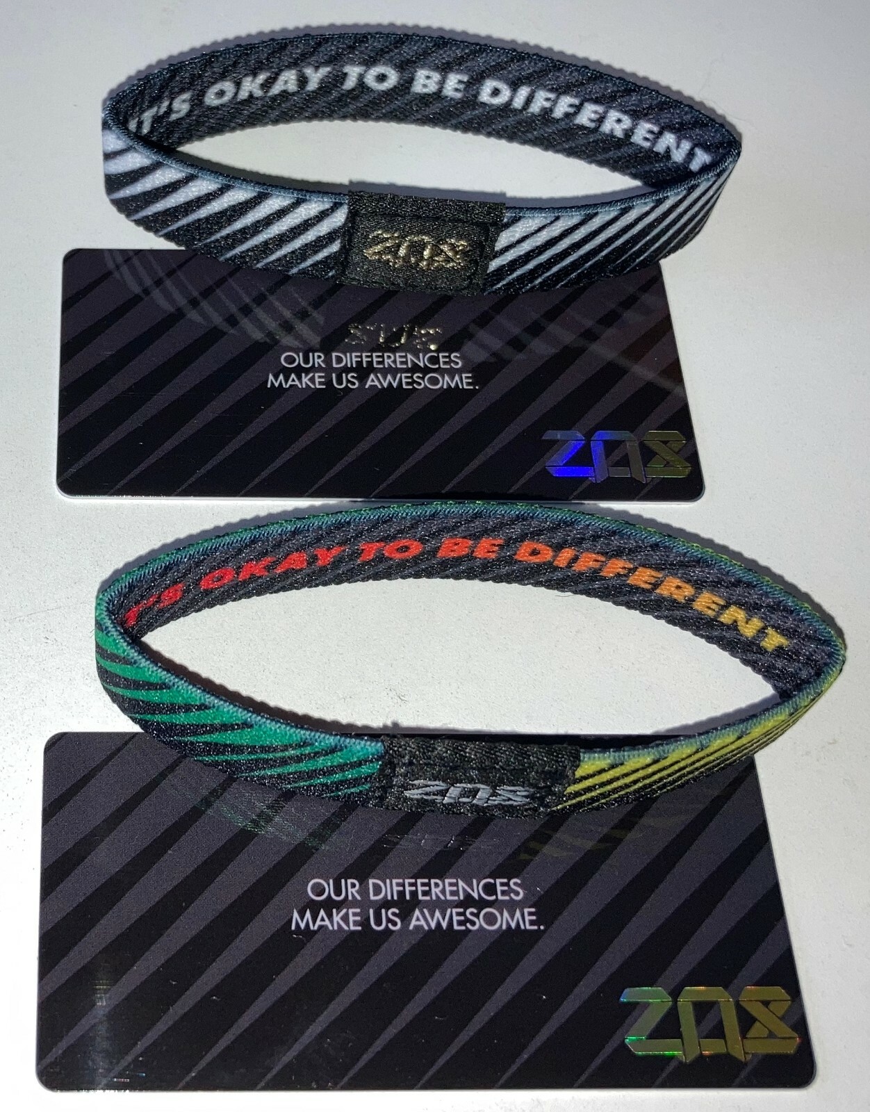 ZOX Strap It's OK To Be Different Secret Stash Differences Make Us Awesome GOLD eBay