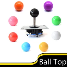 Arcade Ball Top Knob Handle for SANWA JLF-TP-8YT,SEIMITSU Joystick Replacement