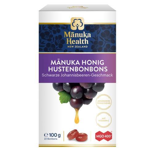 MANUKA HEALTH MGO 400+ Lutschbonb.schw.Johannisb. 100 G | eBay.de