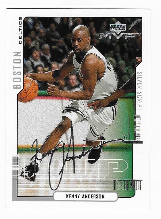 2000-01 Upper Deck MVP Silver Script Kenny Anderson Boston Celtics #10
