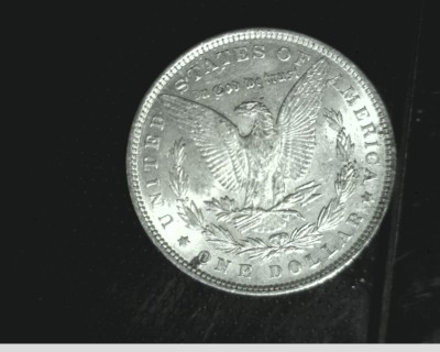 1896 $1 US Morgan Silver Dollar,High Grade, .7734 oz Slv US-6572