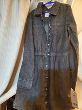 New with Tags. Adorable Jean Jumper 10/12 LEVIS brand