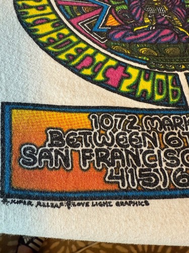 RARE Psychedelic Shop SAN FRANCISCO T-Shirt LARGE USA ORIGINAL PURCHASER - Picture 3 of 9