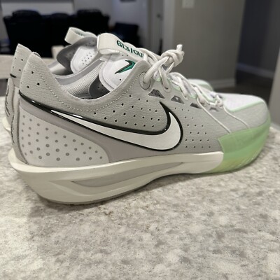 Size 18 - Nike Air Zoom GT Cut 3 Vapor Green White Grey Basketball