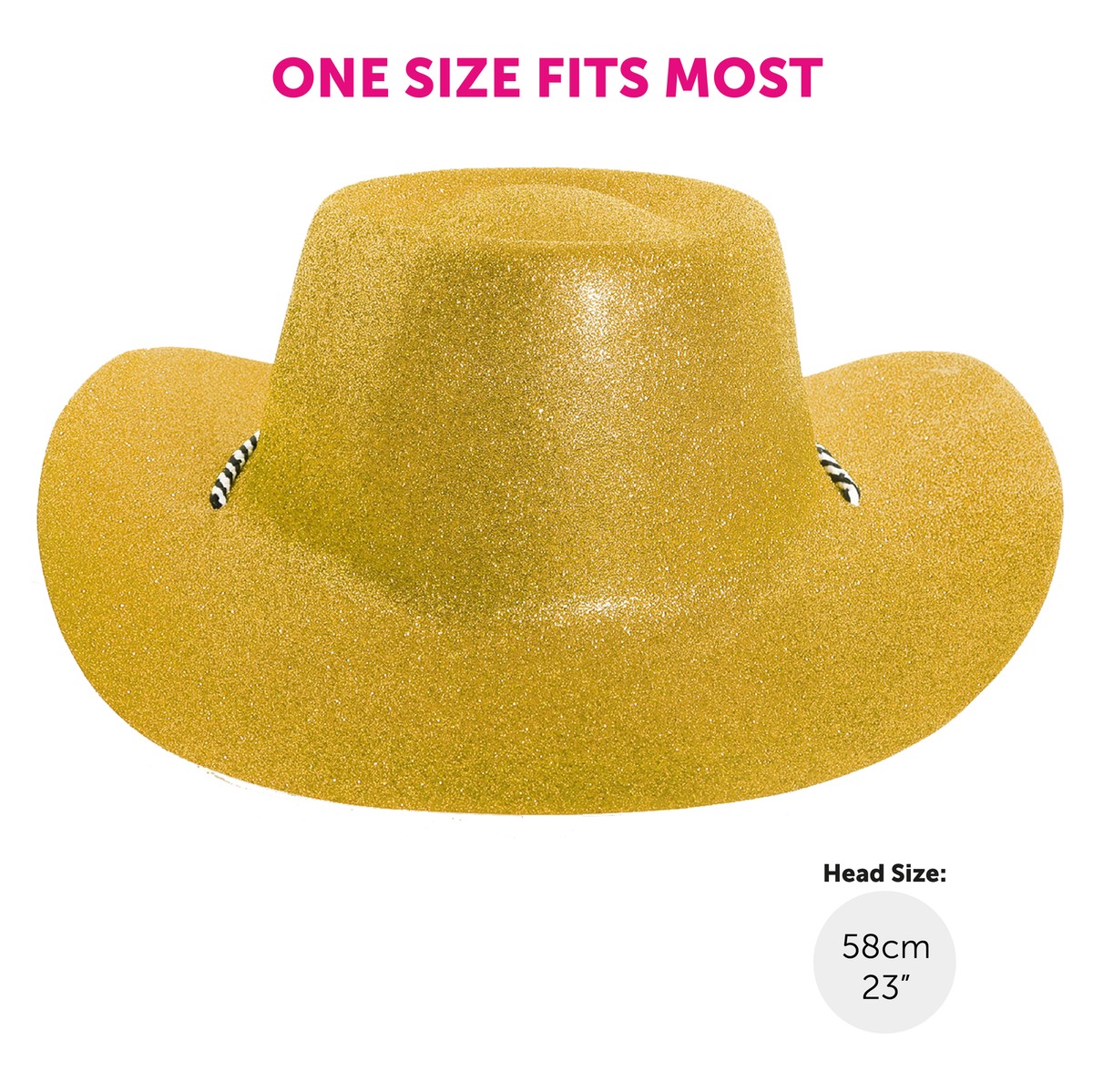 Cowboy hat. It’s tan with a gold shimmer Hauaitttt Gold Solid Color Fashion Stage Hat for Men and  main image 2