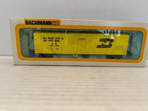 Bachmann Scala HO 51’ Reefer Burlington Northern Box Auto - Foto 9 di 9