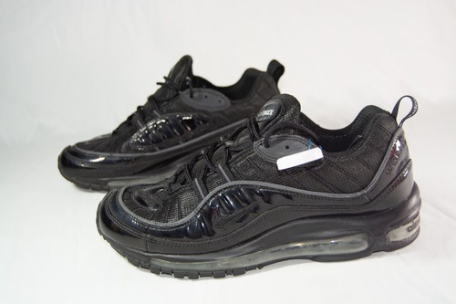 Nike x Supreme Rare Air Max 98 Black Mens Trainers - UK Size 7.5 2016 | eBay