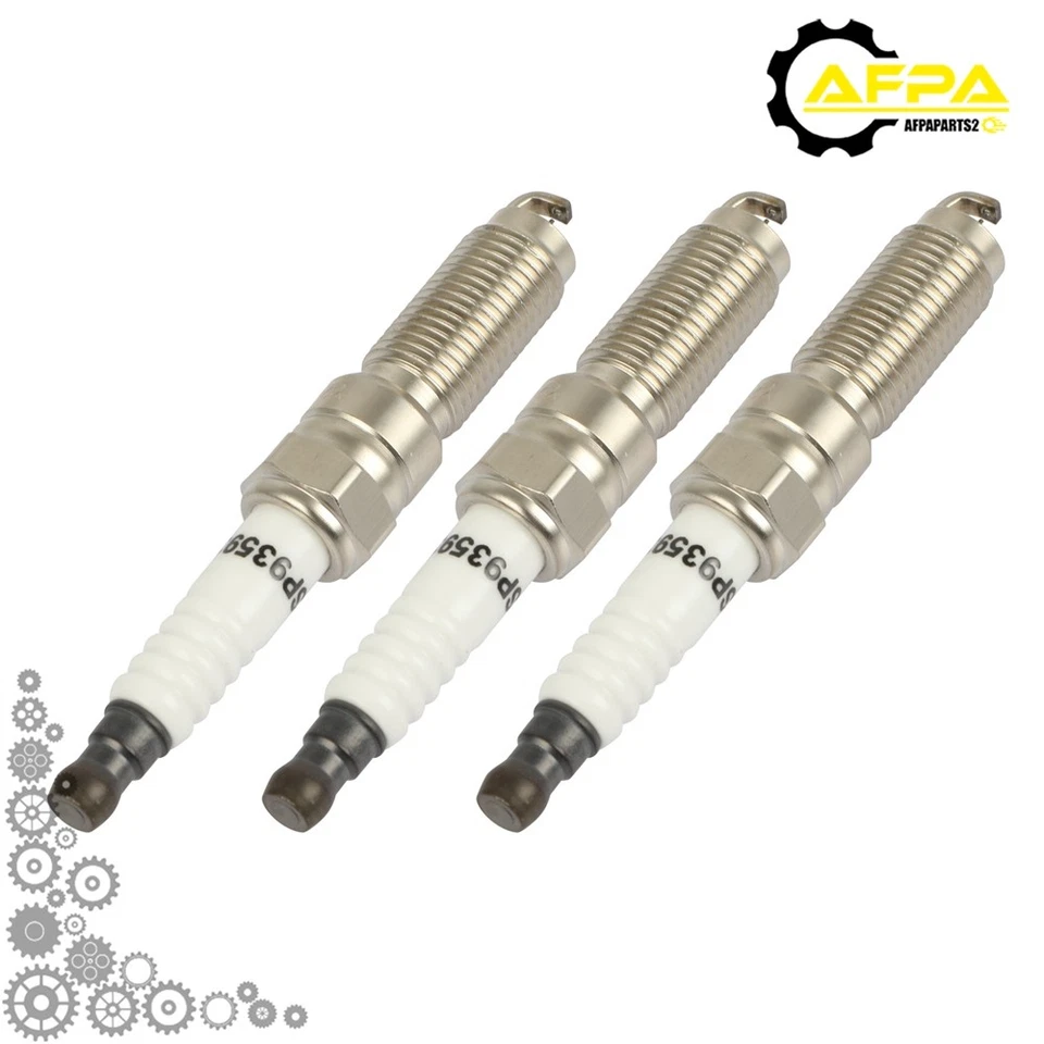 3 piezas bujías para Ford Fiesta 2014-2017 Ford Focus 2015-2018 1,0 L iridio Foto 2 de 4