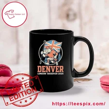 Denver x London Game Takeover 2025 Vintage Football Coffee Mug