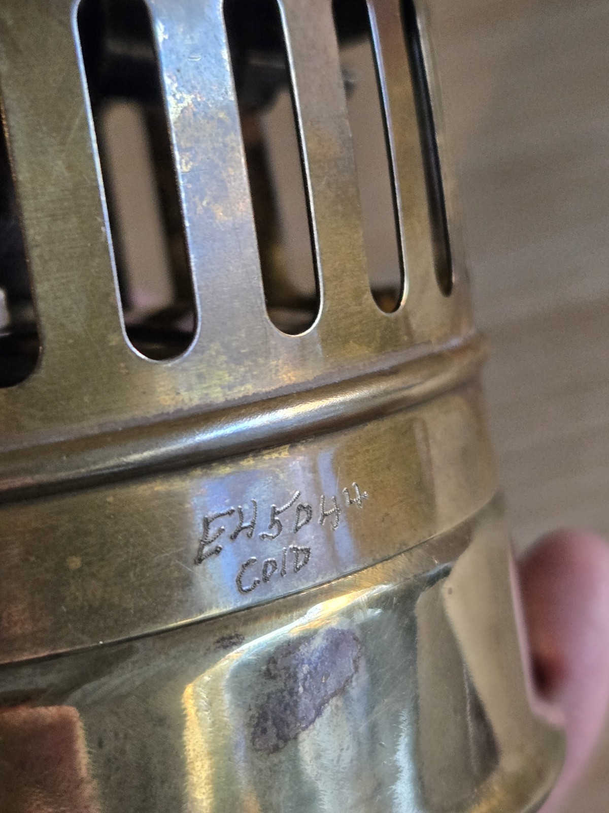 UNTESTED Vintage Svea 123 Brass Backpacking Stove –Made in Sweden–w/ Windscreen 